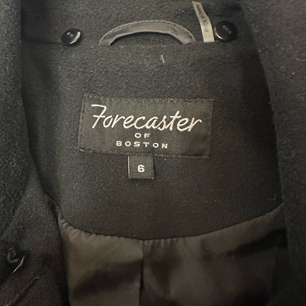 Elegant Black Women's Trench Coat - Picture 9 of 12
